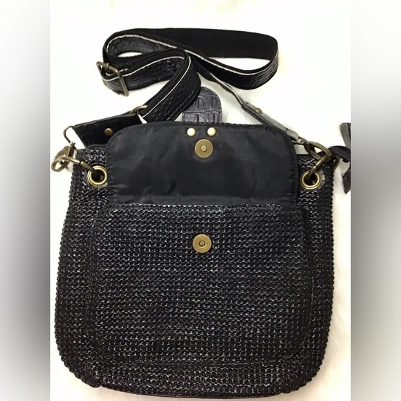 Braciano woven style over the shoulder bag with adjustable and removable strap - Picture 2 of 6